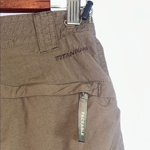 Columbia Shorts Titanium Sportswear Brown Cargo Weatherproof Outdoors Size 4 - Picture 4 of 8